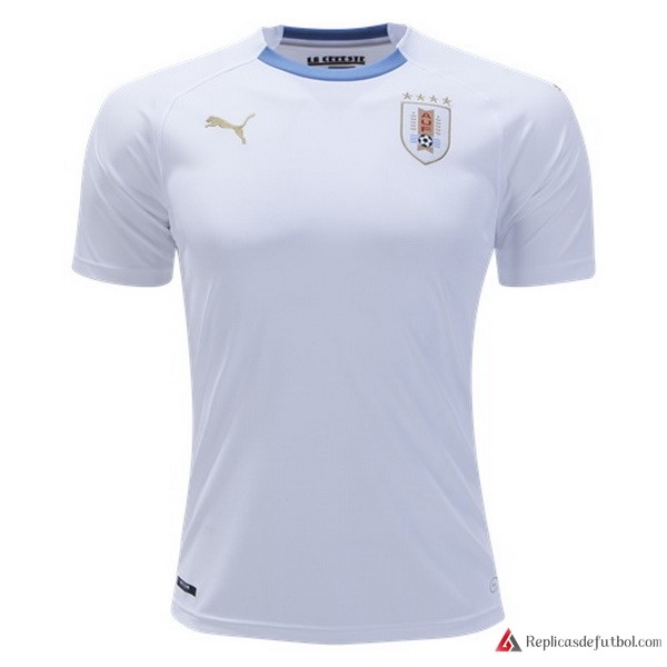 Camiseta Seleccion Uruguay Segunda equipación 2018 Blanco